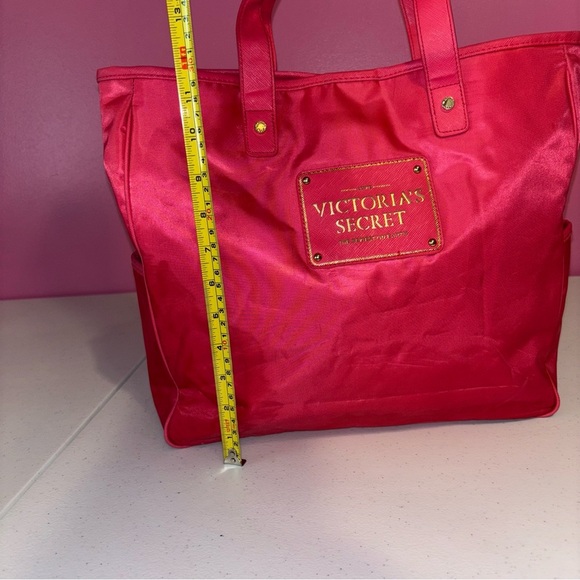 Victoria's Secret Bold Pink Tote Bag - Picture 2 of 11